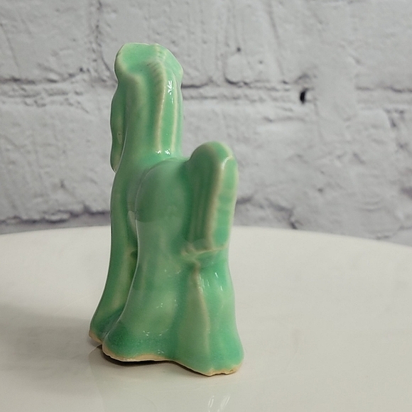 1930s McCoy Pottery Figure Horse Miniature Planter Creature HTF - Picture 5 of 12